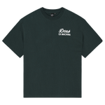 Camiseta Deus Ex Machina Biarritz Sign Racing Green - flat