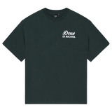 Camiseta Deus Ex Machina Biarritz Sign Racing Green - flat