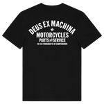 Camiseta Deus Ex Machina Camperdown Address Black - flat