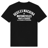 Camiseta Deus Ex Machina Camperdown Address Black - flat