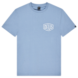 Camiseta Deus Ex Machina Camperdown Address Glacier Blue - flat
