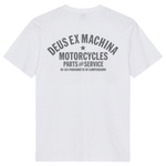 Camiseta Deus Ex Machina Camperdown Address White - flat