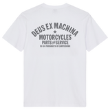 Camiseta Deus Ex Machina Camperdown Address White - flat