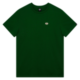 Camiseta Deus Ex Machina Shield Standard Racing Green - flat