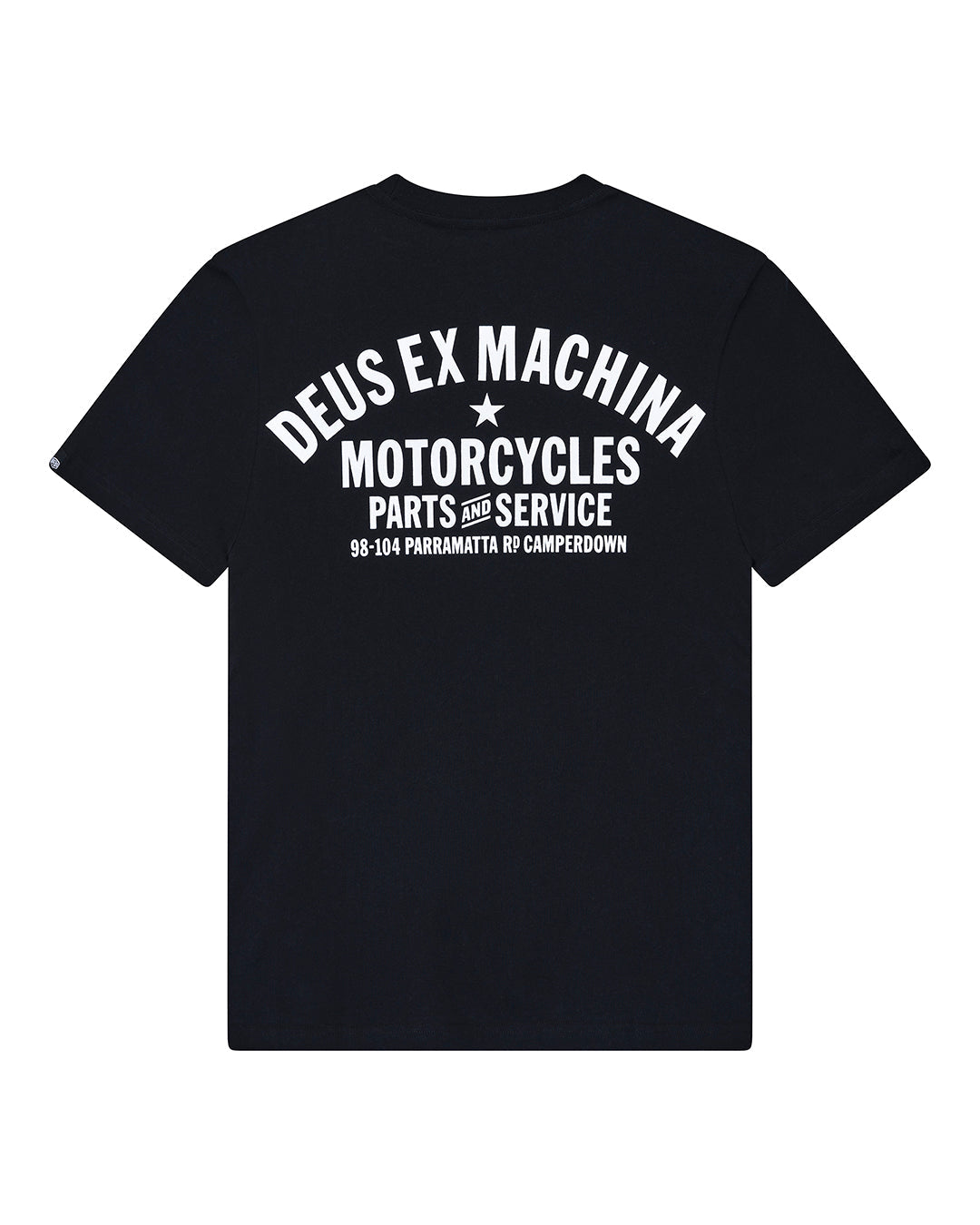 Camiseta DEUS Camperdown Address Black - foto oficial 4