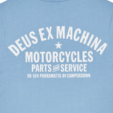 Camiseta Deus Camperdown Address Glacier Blue — look
