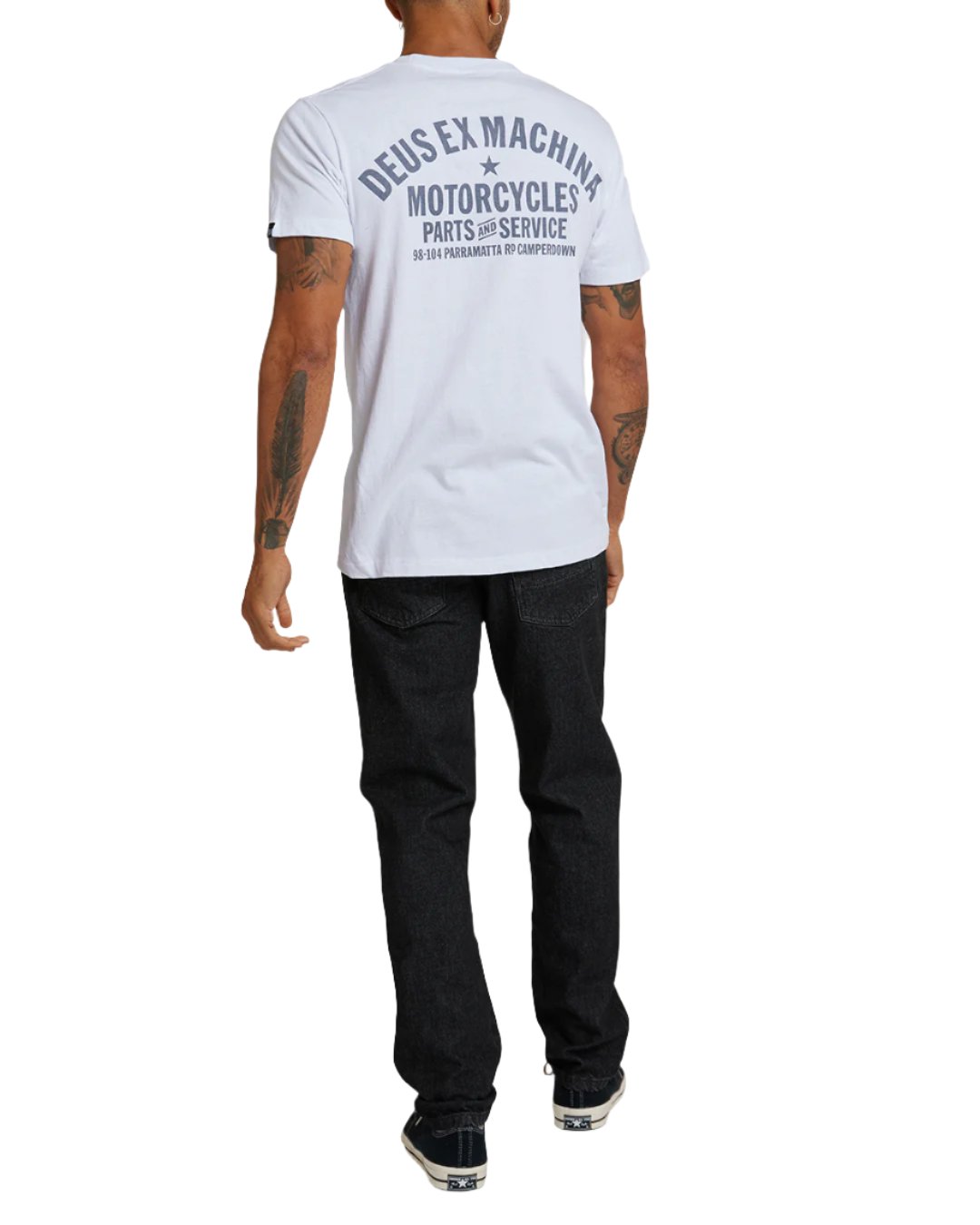 Camiseta DEUS Camperdown Address White - foto oficial 2