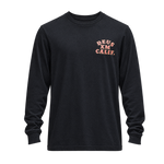 DEUS EX MACHINA Quick Strike LS Black - flat frontal transparente