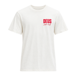 DEUS EX MACHINA Cutaway Vintage White - flat frontal transparente