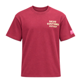 DEUS EX MACHINA Bloomers OS Biking Red - flat frontal transparente