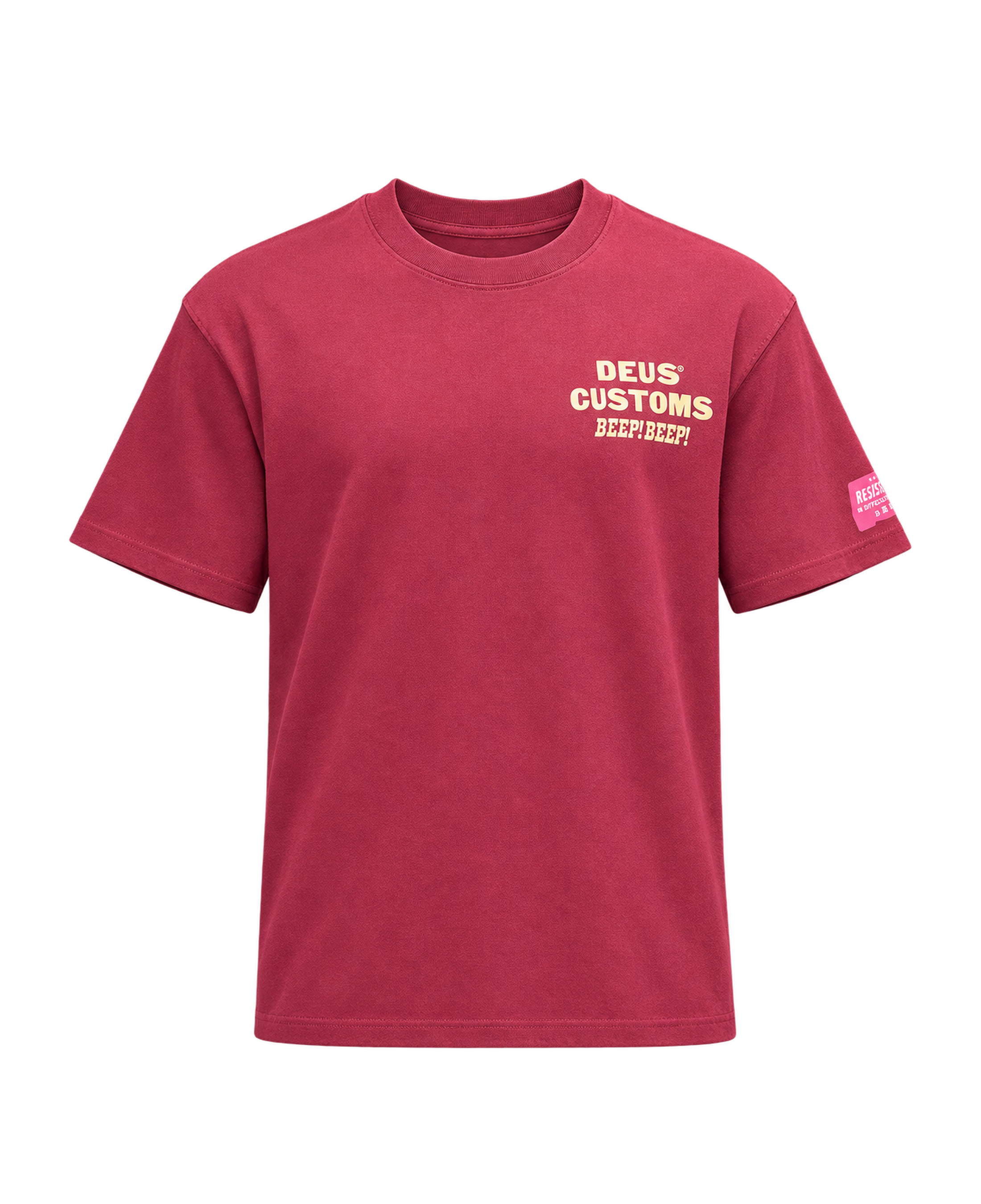 DEUS EX MACHINA Bloomers OS Biking Red - flat frontal transparente