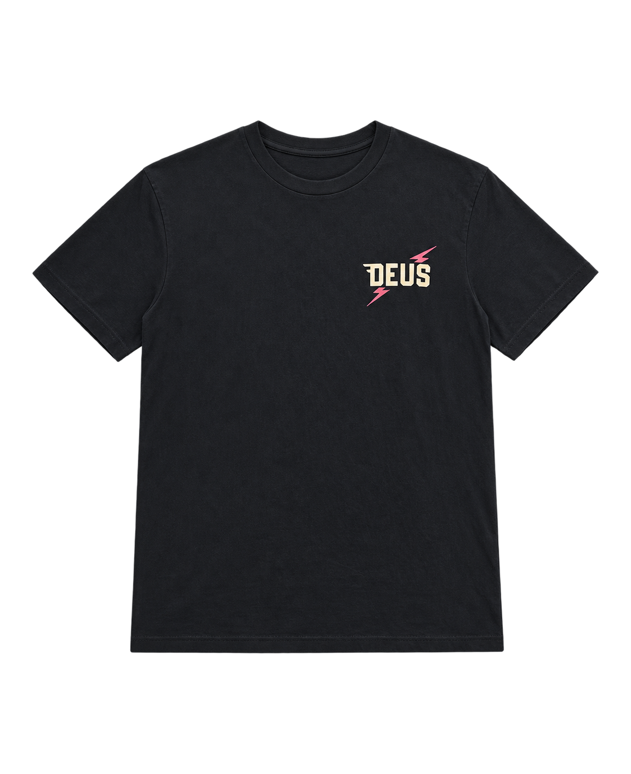 Deus Ex Machina global spark black — vista frontal en plano