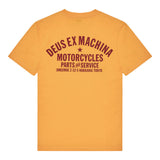 Camiseta Deus Harajuku Address Radiant Yellow - vista trasera
