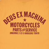 Camiseta Deus Harajuku Address Radiant Yellow - detalle