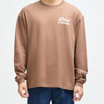 Camiseta Deus Harajuku Sign LS Bison Brown - imagen 2