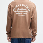 Camiseta Deus Harajuku Sign LS Bison Brown - imagen 3