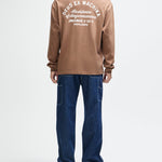 Camiseta Deus Harajuku Sign LS Bison Brown - imagen 6