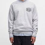 Sudadera DEUS Venice Address Crew Lt Grey Marle - imagen 3