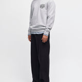 Sudadera DEUS Venice Address Crew Lt Grey Marle - imagen 7