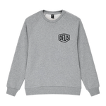 Sudadera DEUS Venice Address Crew Lt Grey Marle - flat frontal