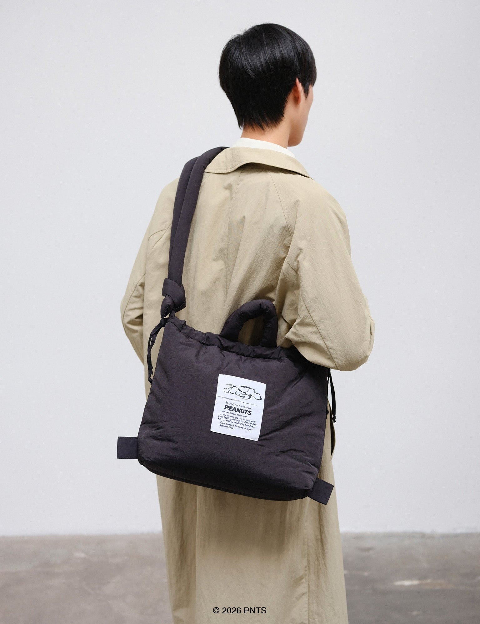 Bolso Mochila ÖLEND Ona Soft Bag Black Peanuts