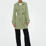 Gabardina ONLY Disa Mermaid vista lateral
