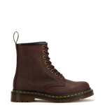 Botas Dr. Martens 1460 Crazy Horse Cherry Red vista lateral