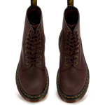 Dr. Martens 1460 Crazy Horse Cherry Red vista frontal