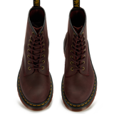 Dr. Martens 1460 Crazy Horse Cherry Red vista frontal