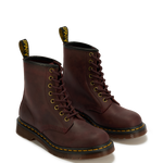 Par de botas Dr. Martens 1460 Crazy Horse Cherry Red