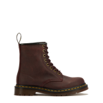 Botas DR. MARTENS 1460 Crazy Horse Cherry Red flat transparente