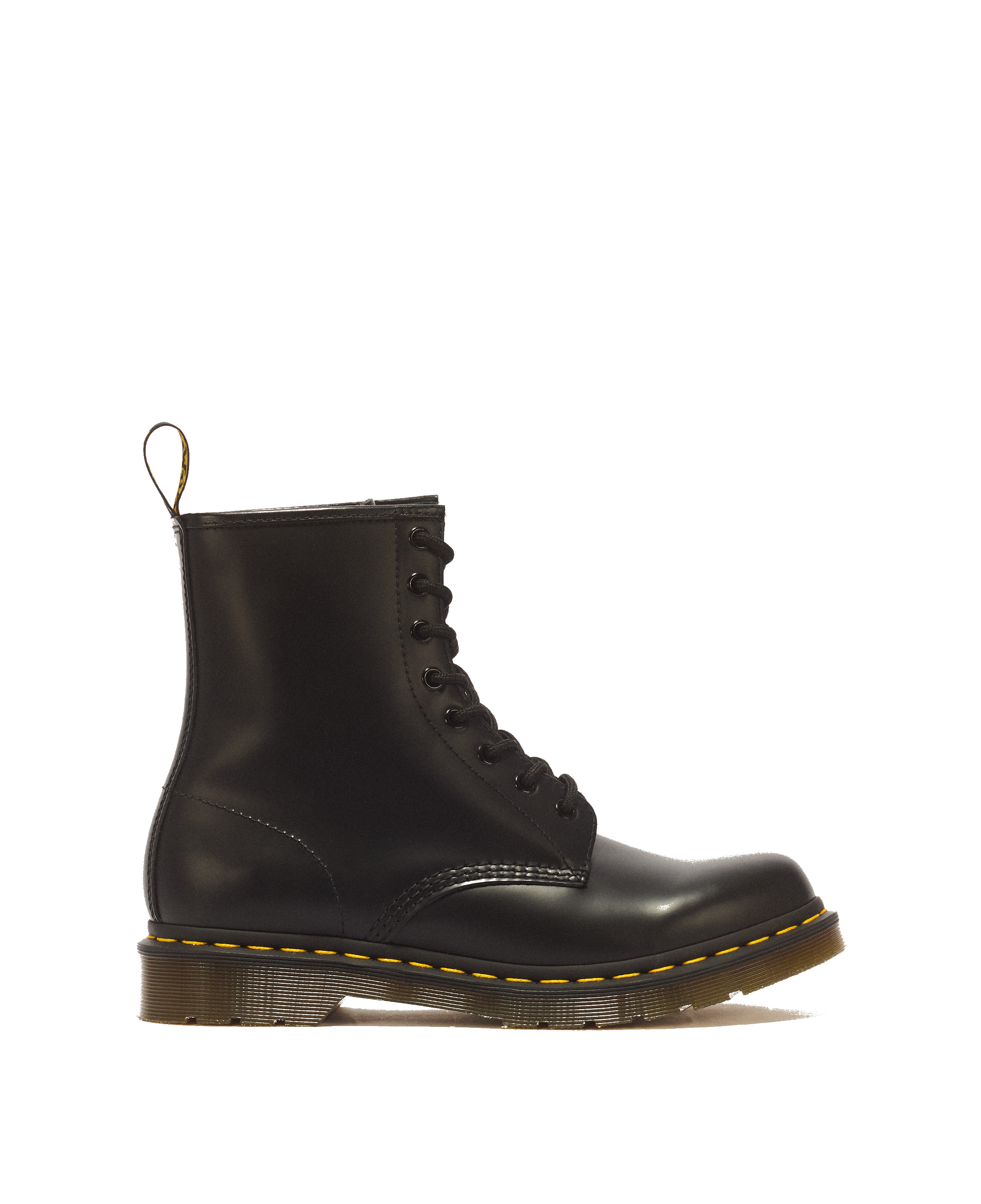 Botas DR. MARTENS 1460 Smooth Black flat transparente