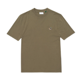 EDMMOND STUDIOS New Duck Patch Plain Khaki T-Shirt