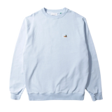 EDMMOND STUDIOS Duck Patch Sweatshirt SW Light Blue