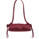Bolso ÖLEND Dumpling Suede Cherry Red