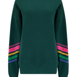 SUGARHILL Eadie Dark Green Sweatshirt