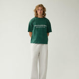 Camiseta NEW AMSTERDAM SURF ASSOCIATION Worked Logo Forest Green