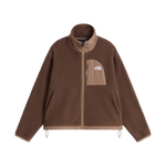 Chaqueta Polar THE NORTH FACE Yumiori Off-Peak Smokey Brown — vista frontal