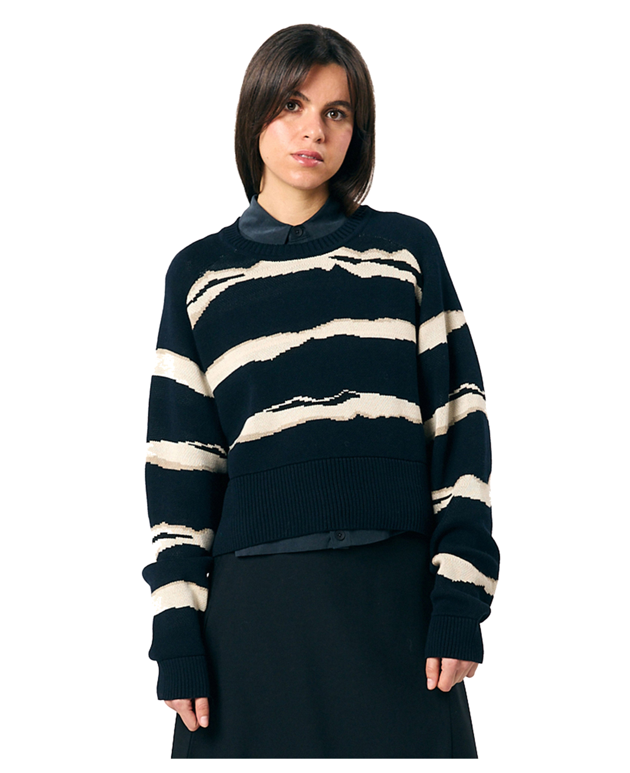 Jersey SUITE13LAB Nelas Jacquard Flysch — vista principal, fotografía con modelo