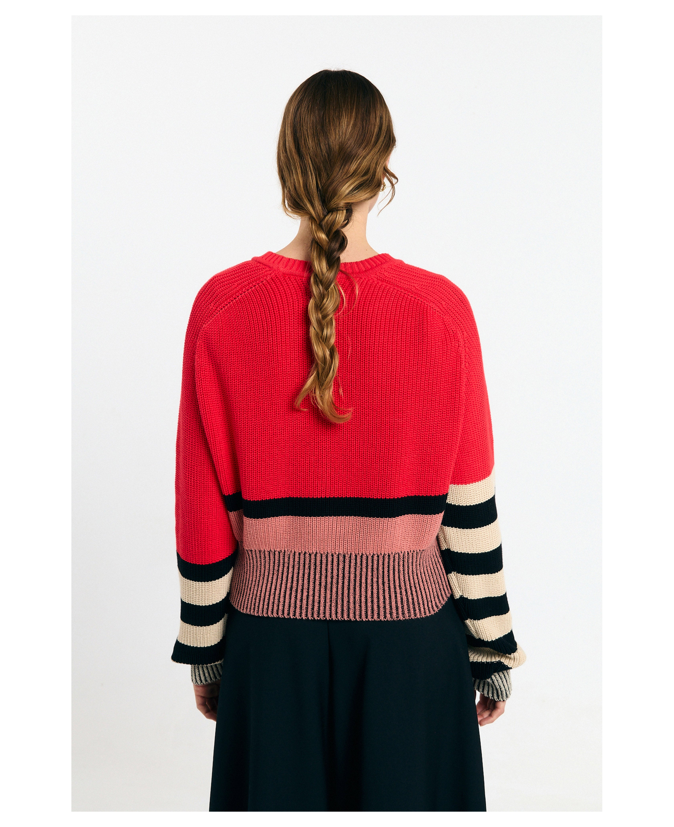 Jersey SUITE13LAB Nelas Stripes Red — vista 2