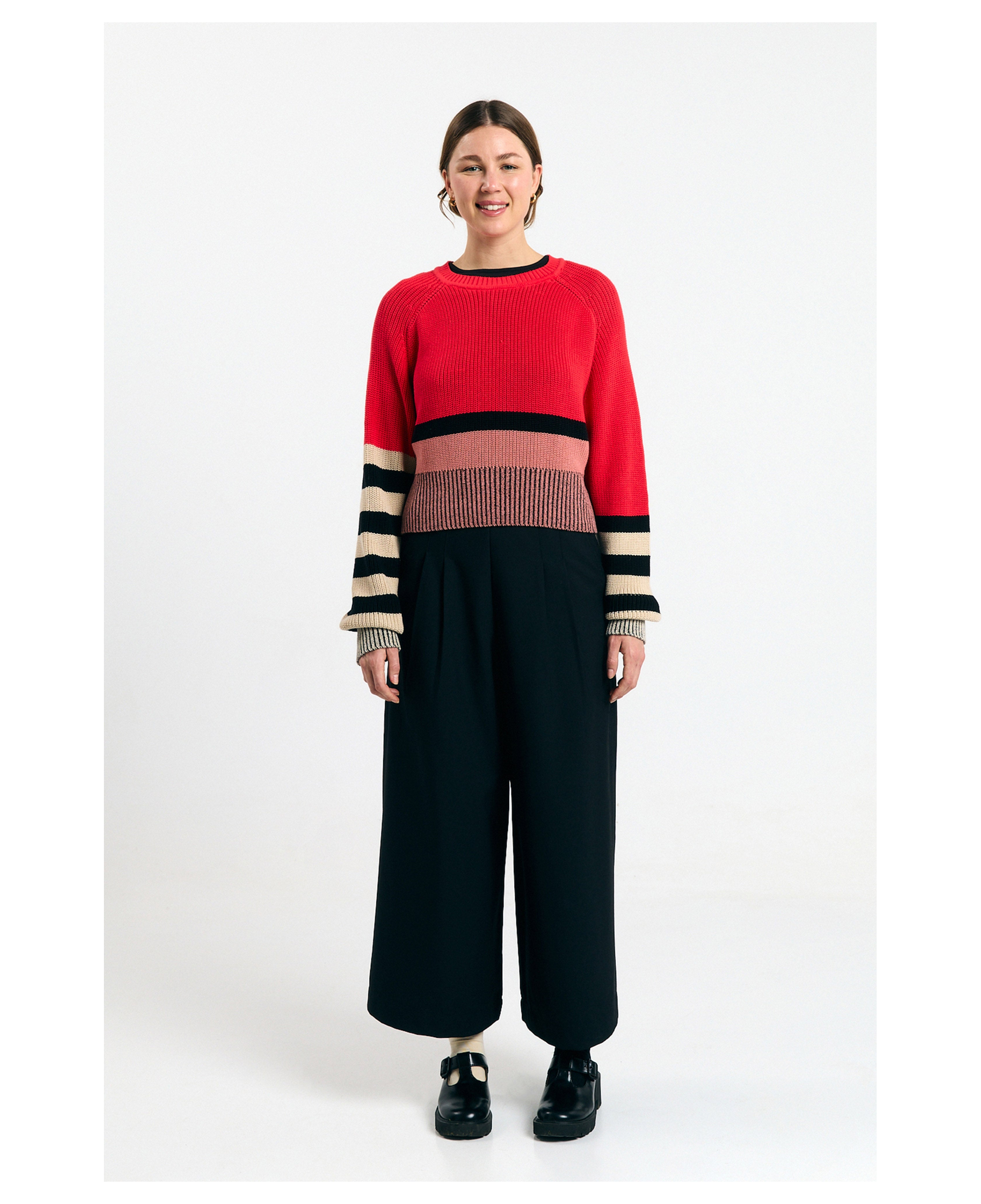 Jersey SUITE13LAB Nelas Stripes Red — vista 3