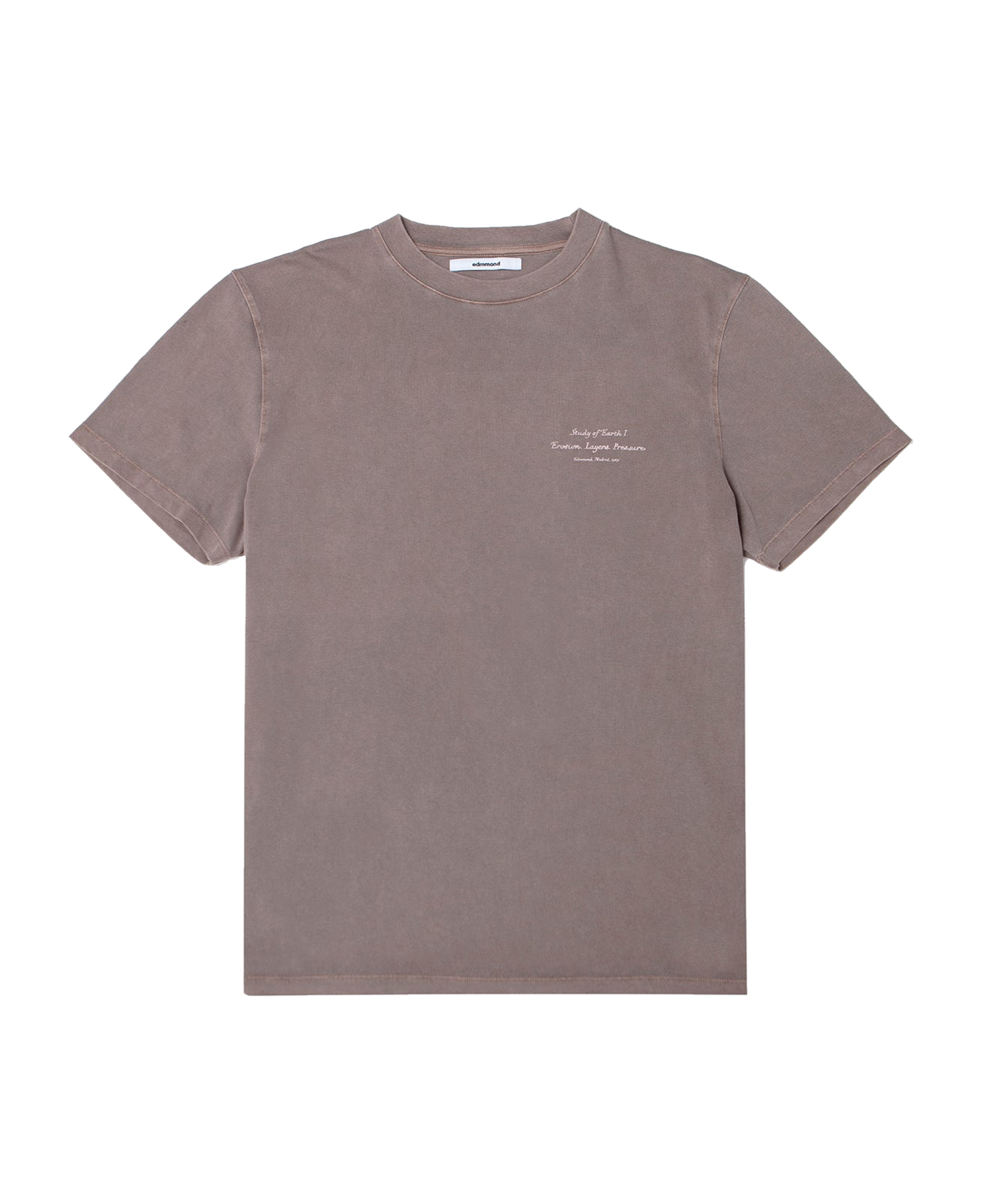 Camiseta EDMMOND STUDIOS Stones Chocolate