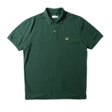 Poloshirt EDMMOND STUDIOS Wilson Plain Dunkelgrün 