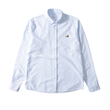 Camisa EDMMOND STUDIOS BD Striped Duck Light Blue