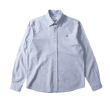 Edmmond Studios Bd Plain Navy Duck Edition Hemd