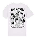 Camiseta El Típico de Tenerife Microclimas blanca, vista trasera