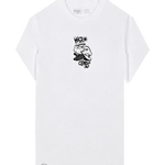 Camiseta El Típico de Tenerife Microclimas blanca, vista frontal