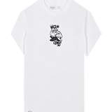 Camiseta El Típico de Tenerife Microclimas blanca, vista frontal