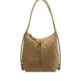 Bolso Mochila ÖLEND Elio Suede Khaki
