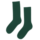 Organic Active Socke Smaragdgrün